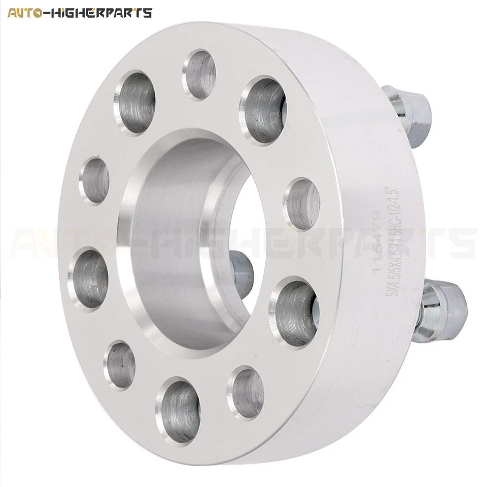 4Pcs 1.5" 5x114.3 5x4.5 Hubcentric Wheel Spacers fits  2002-2010 Jeep Liberty Foto 4 de 4