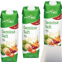 Jeden Tag Tomaten-GemüSesaft 3X1L Packung Usy Block