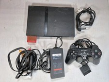 Sony PlayStation 2 Slim Slimline Console Official Contronller (PS2) Working
