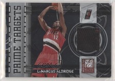 2009-10 Donruss Elite Prime Targets Jerseys 2/299 LaMarcus Aldridge #18 00a0