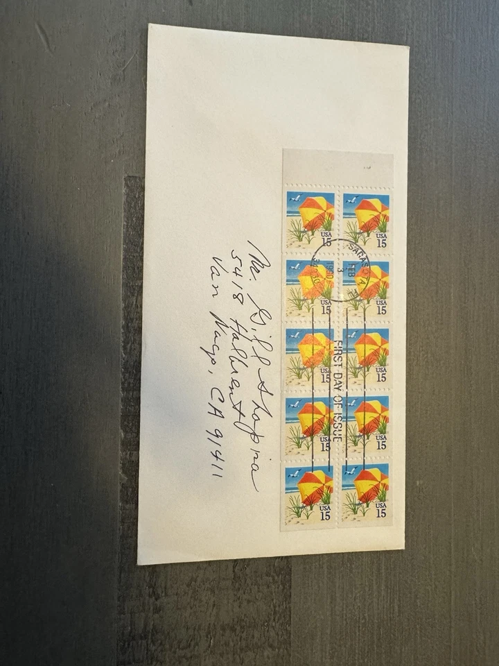 First Day Issue Stamp USPS February 1990 - Image 2 of 2