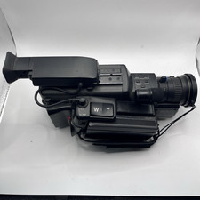 UNTESTED JVC GR-S77U VideoMovie VHS-C/S-VHS-C Camcorder 8x Zoom 2" Black