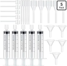 Perfume Refill Tool Kit, Plastic Extractor for Liquid Cologne Fragrance Sample