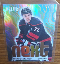 Upper Deck Allure Hues Next Orange Logan Stankoven #HN-10 2025-26 Hurricanes
