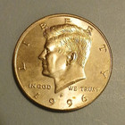 1996-P Kennedy Half Dollar 50C Business Strike Philadelphia Mint KM#202 — photo 1