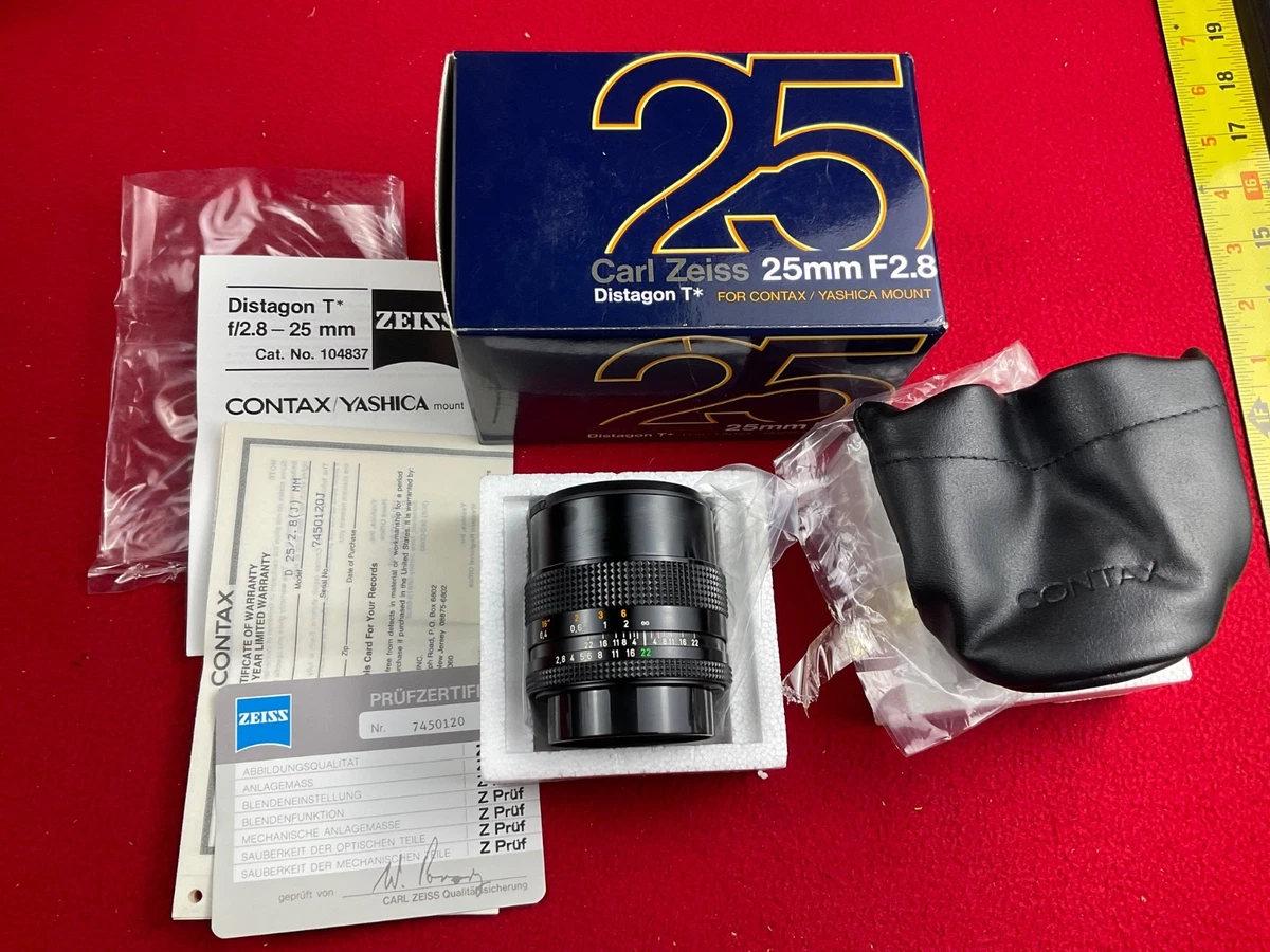 ZEISS Distagon T* 25mm Focal Camera Lenses for sale | eBay