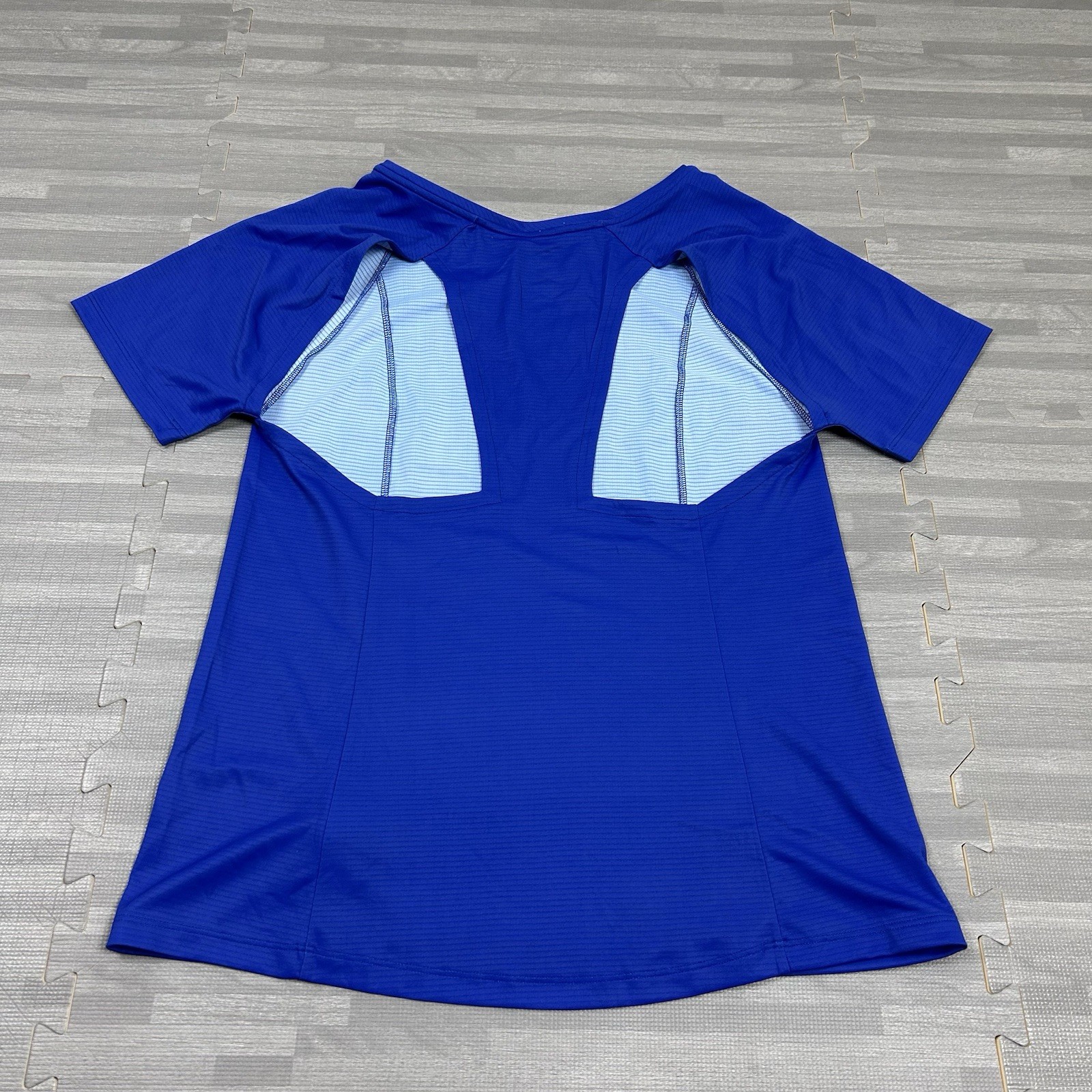 Nike Pro Elite Team USA Track & Field Top Cutt-Off Back Womens L-Tall Blue image 8