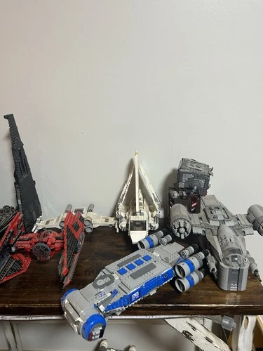 LEGO Star Wars Complete Vehicle Sets Millennium Falcon AT-AT Starfighters