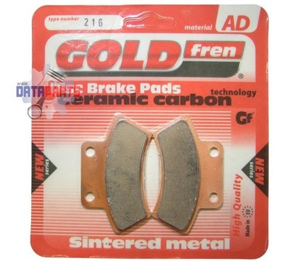 Goldfren 216  Bremsbelag Satz hinten Bremsbeläge Polaris Magnum 425