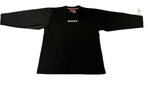 CCM Junior L/XL Unisex Hockey Practice Jersey Black