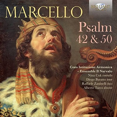 NINA CUK  DIEGO BURA - MARCELLO PSALM 42  50 - cd - K4z