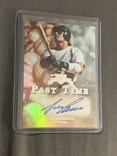 2025 Panini Crusade Past Time José Canseco Auto Gold SSP Rare 🔥🔥