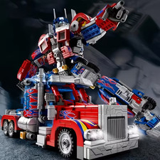 Transformers Optimus Prime 2-in-1 Car & Robot Action Figure Toy Model Free Deliv