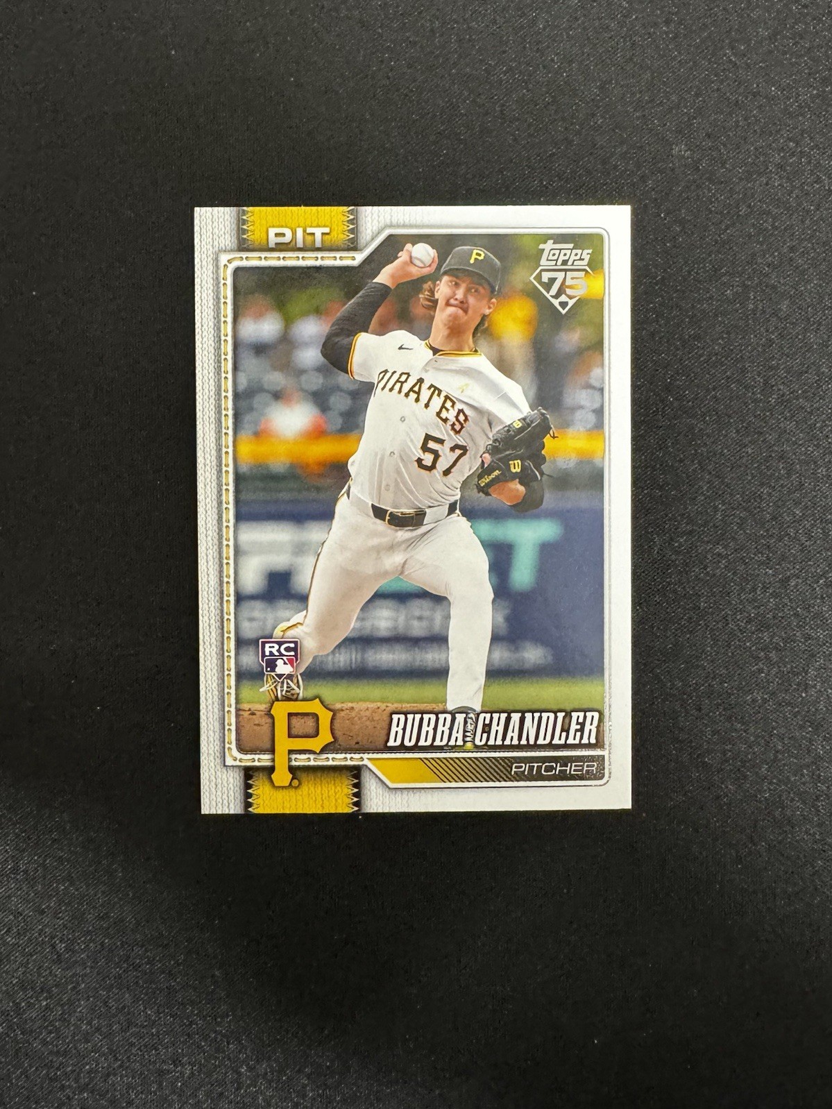 2026 Topps Series 1 Pittsburgh Pirates  pitcher (RC) #283 Bubba Chandler ￼
