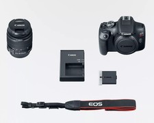 Canon EOS Rebel T7 DSLR Camera with EF-S 18-55 IS II Lens  200ES Shoulder Bag