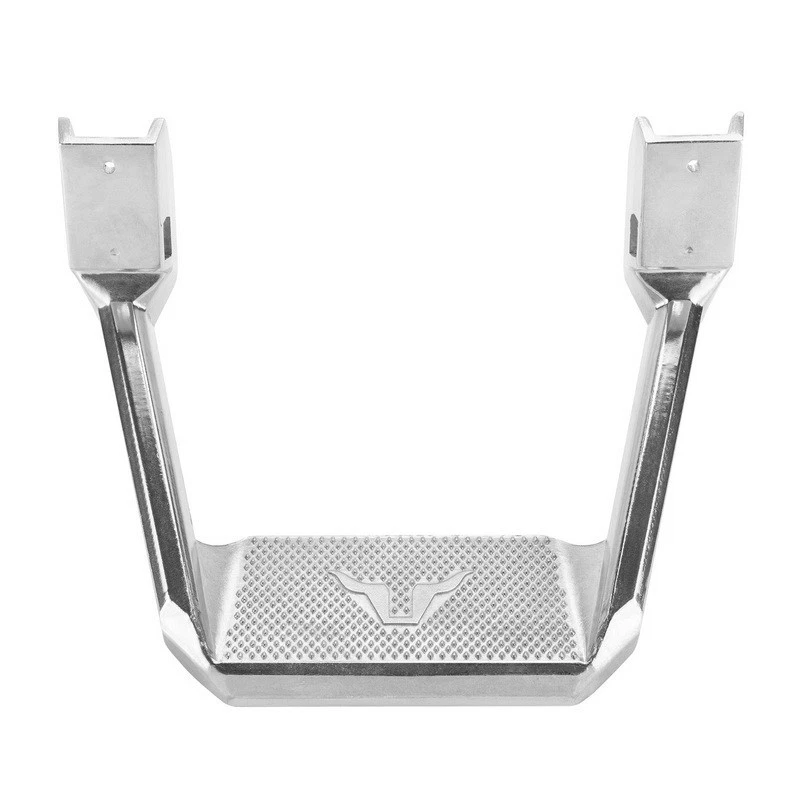 2x Bully Hoop Side Steps Polished Aluminum 350lb Non-Slip for Pickup Truck SUV - Image 2 of 4