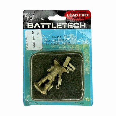 VTG Ral Partha Battletech 20-950 Clan Elemental Pewter RPG Blue Box RARE NEW