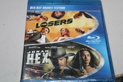 The Losers /Jonah Hex (Blu-Ray Double Feature) Josh Brolin, NEW Shrinktear