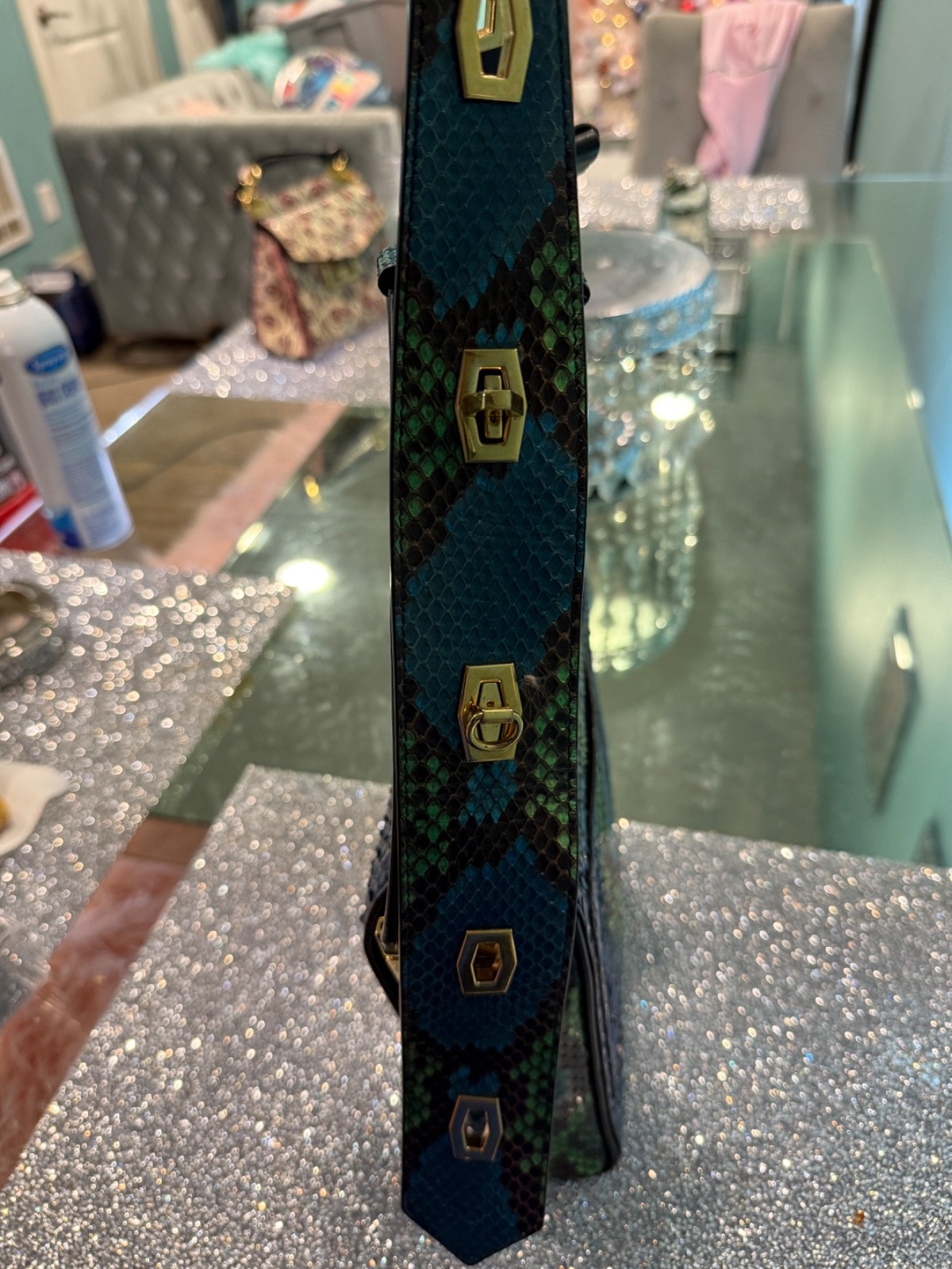 Givenchy Limited Edition Eden Python Shoulder Bag… - image 4