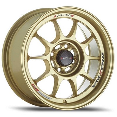 Neu 15x7 Lenso Venom Zero GOLD (4Rad) 4x100 passend für Honda Toyota Kia...
