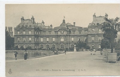 Paris - Palais du Luxembourg - postcard #113