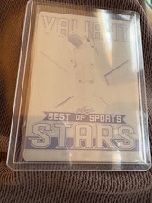 Bobby Witt Jr. 2020 Leaf Best of Sports Black Printing Plate 1/1 Valiant Stars