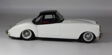 Bandai 1962 MGA 1600 Mark II Japanese Tin Car Friction Toy Black/White