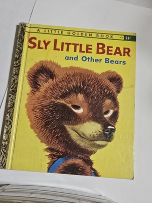 Sly Little Bear and Other Bears Little Golden Book. A Edition Collectible 