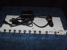 INTELIX 8002MCB-XLR  8-Channel Rack Mount Mixer  W/Power Supply