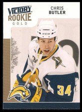 Chris Butler 2009-10 Upper Deck Victory Gold Rookie Card!!