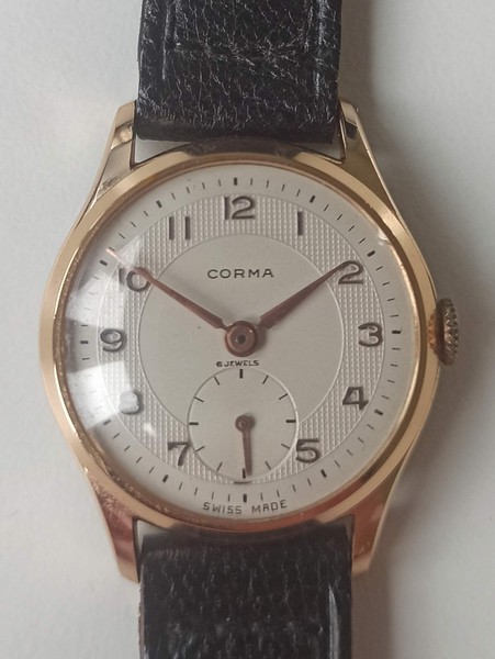 Corma. Alte Vintage Swiss Uhr