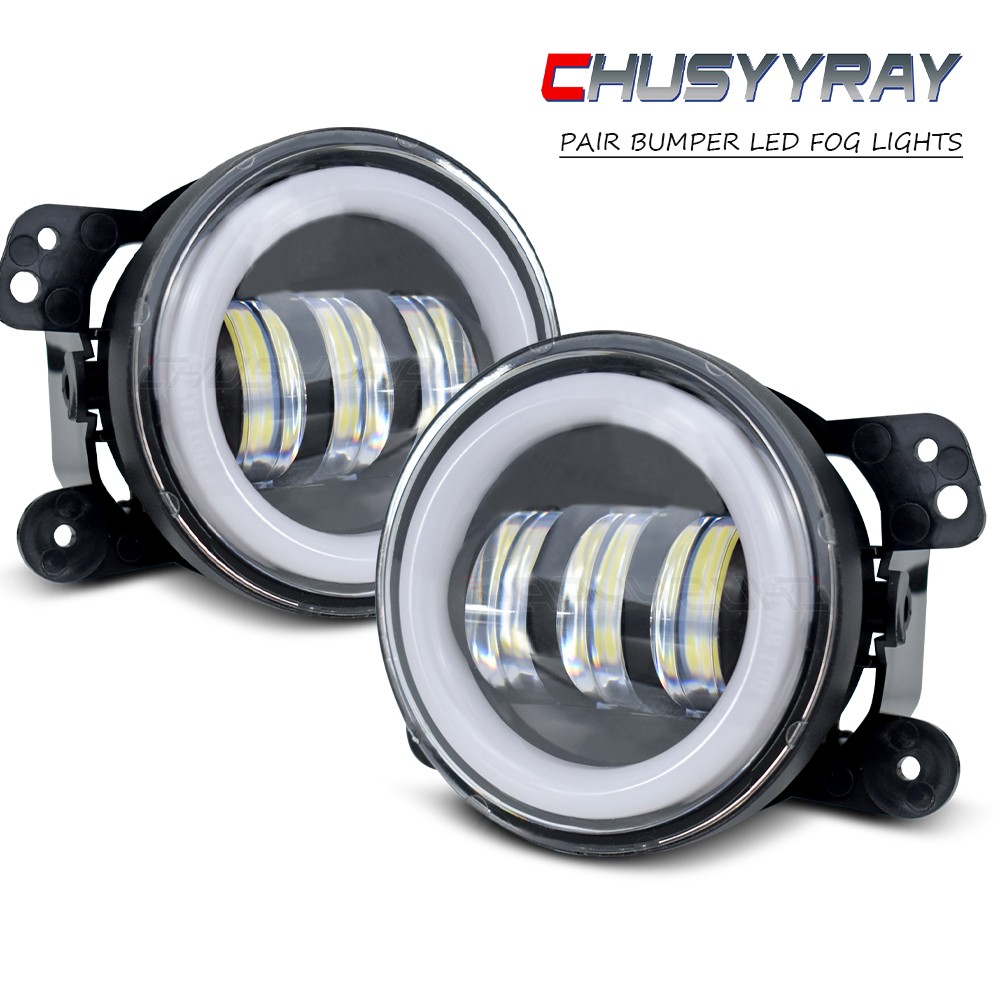 dodge charger fog light size Dodge Charger / Chrysler 300 Front LED DRL Fog Lights – Next-Gen Speed main image 0