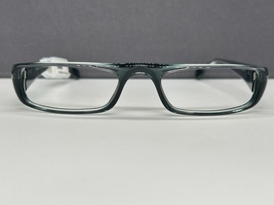 Alain Mikli Brille Herren Damen grau Halbbrille Lesebrille eckig P0512