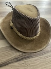 Stevenson Hamilton brown suede outback hat