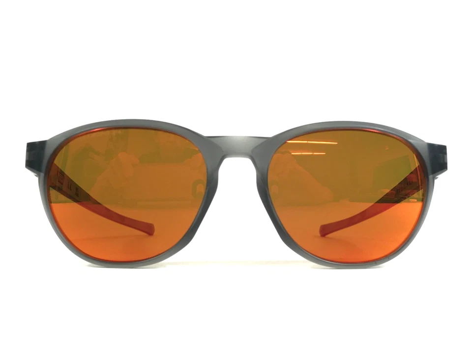 Oakley Sunglasses Reedmace OO9126-0454 Matte Grey Smoke with Prizm Ruby Lenses - Image 3 of 4