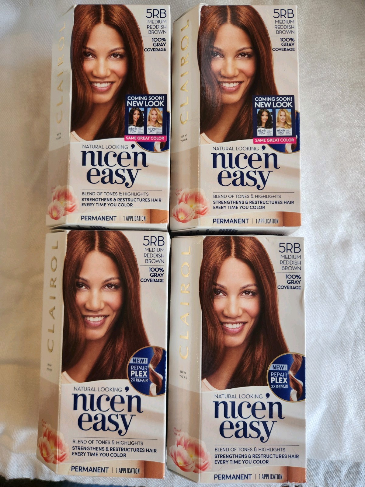 Clairol Nice'n Easy Hair Color-Color Number 5RB (Quantity: 4