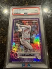 2022 Topps Chrome Logofractor - Shohei Ohtani #1 Purple Refractor /250 PSA 9 SSP