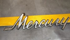 1967-68 Mercury Cougar Trunk Lid Script Emblem Chrome Oem C7mb-8b357-a Fomoco 1967-68 Mercury Cougar Trunk Lid Script Emblem Chrome Oem C7mb-8b357-a Fomoco