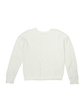Cat Jack Boys White Pullover Sweater 10