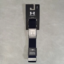 Under Armour Youth Boy's Webbing 1.3”W Golf Belt Navy