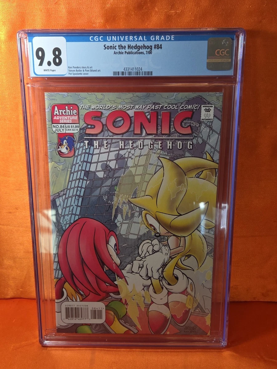 Preços baixos em Sonic the Hedgehog Archie Comics 9.8 QUASE