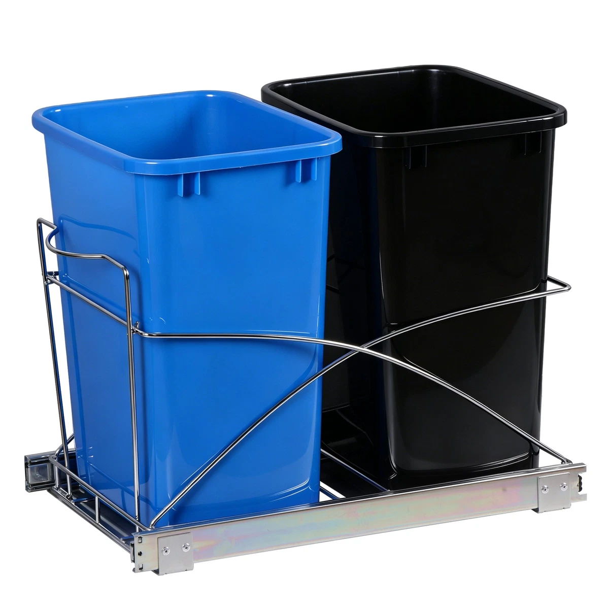 Blue Metal Household Trash Cans & Wastebaskets for sale | eBay