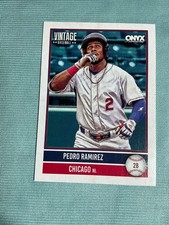 2026 Onyx Baseball Pedro Ramirez Base Card Chicago Cubs