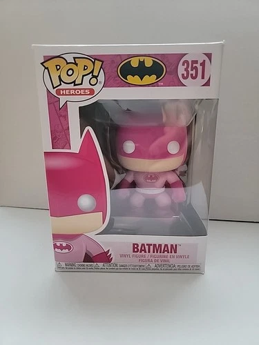Funko Pop! #351 Batman Pink BCRF Breast Cancer Research Foundation - See Pics!