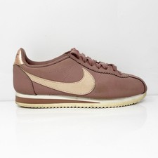 Nike Womens Classic Cortez Leather AV4618-200 Brown Running Shoes Sneakers Sz 6