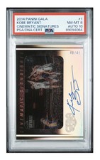 2014-15 Panini Gala Cinematic Signatures Kobe Bryant Auto /49 PSA