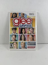 Karaoke Revolution: Glee (Nintendo Wii, 2011) Slight Rip In Packaging