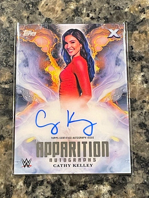 Topps 2025 Exalted WWE Cathy Kelley Apparition Autographs #APA-CKY Auto
