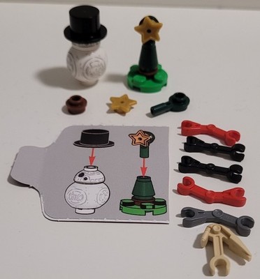 Lego Star Wars Minifigur Snowman BB-8 sw1451 aus Set Adventskalender 75418