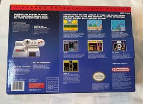 Nintendo Top Loader Console System Control Deck Complete In Box CIB NEW NES Game